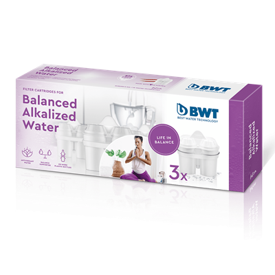 BWT - Jarra filtradora de agua Aqualizar Violeta manual 2,7L + 6 Filtros  magnesio - Reduce cloro, cal e impurezas