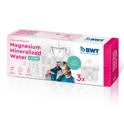 BWT - Pack 6 Filtros con magnesio - 6 Meses de uso - Potencia el