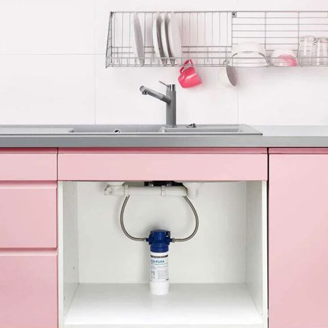 Ustensile de cuisine GENERIQUE Filtre à eau robinet pour évier cuisine ou  purificateur filtration montage sur salle bain - blanc