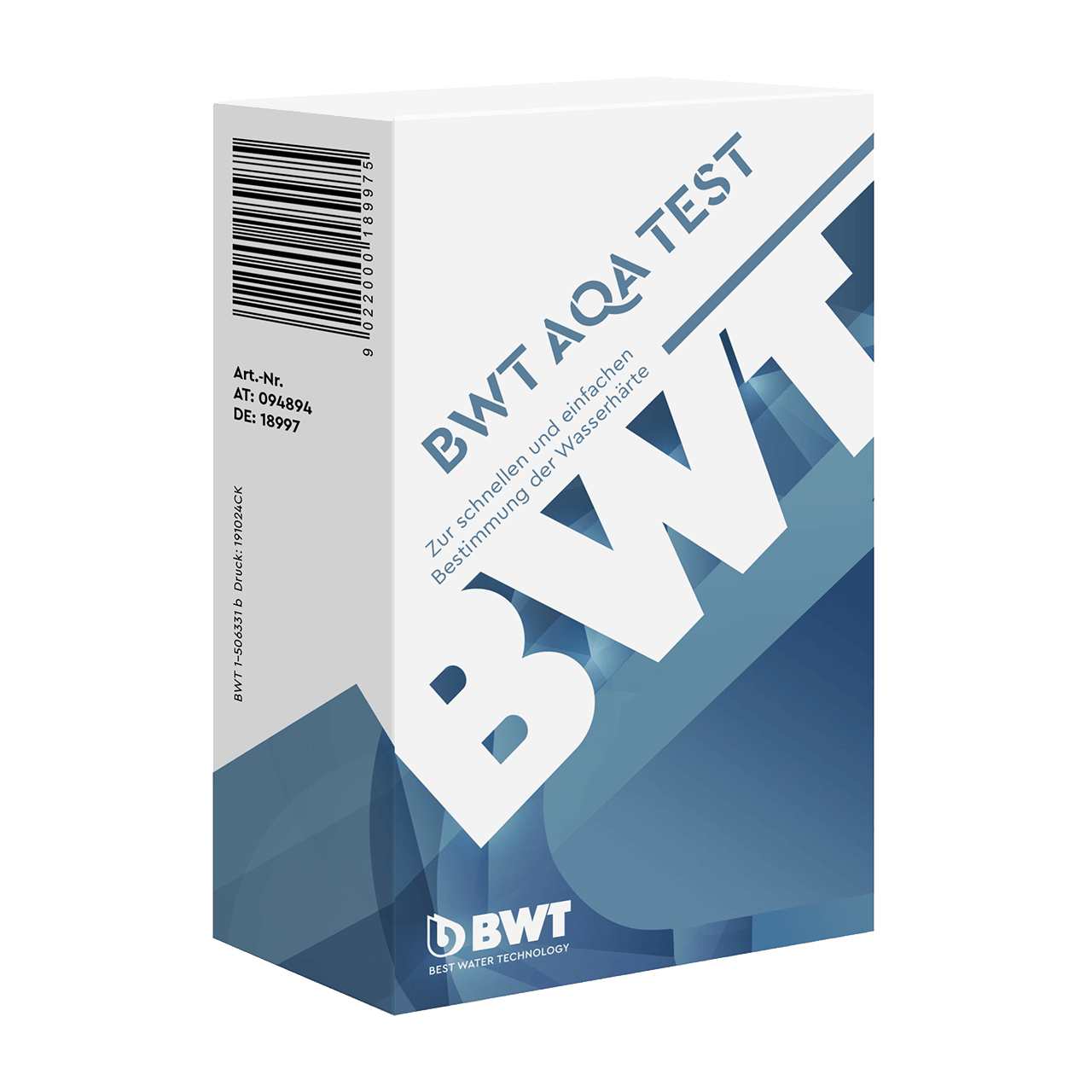 Wassertest zur Härtebestimmung von BWT