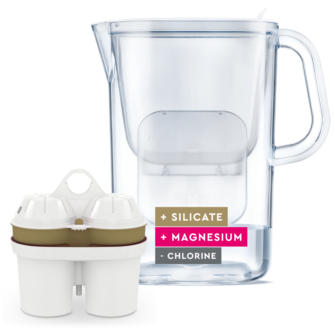 BWT AQUAlizer jug incl. Silicate filter cartridge